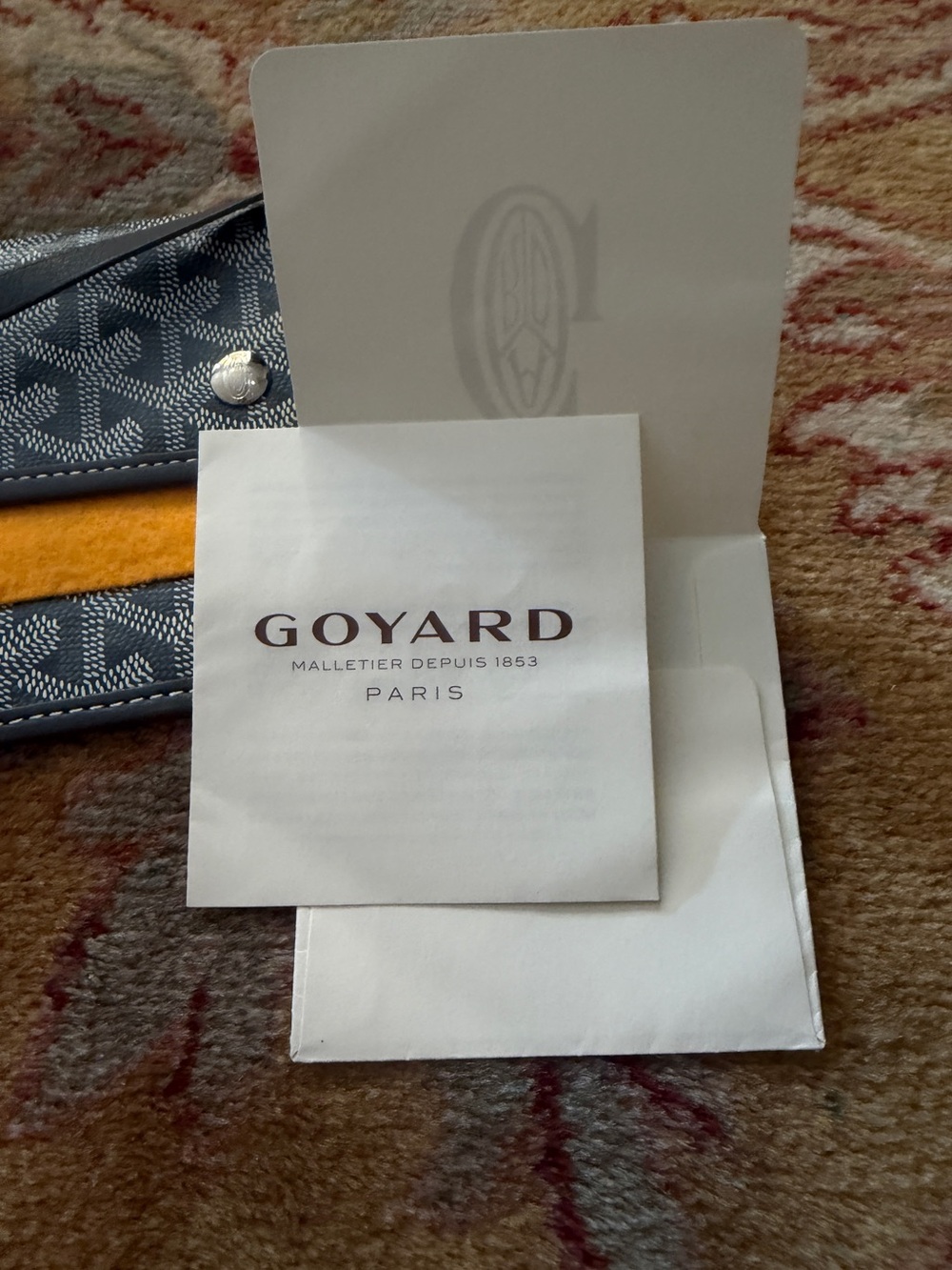 FULL SET GOYARD Saint Louis tote in grey - Picture 9 of 15